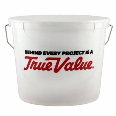 Leaktite 5 qt True Value Plastic Paint Pail, White LE570220
